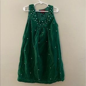 Children’s Place green girls dress